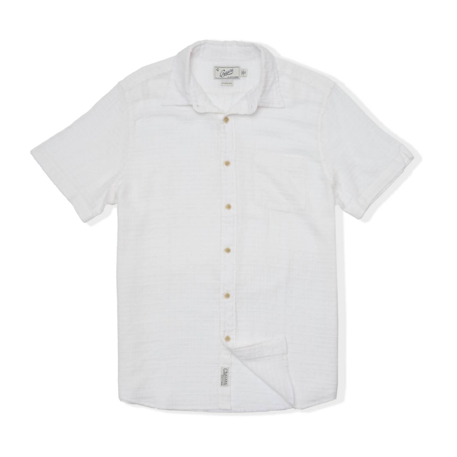 Grayers - Men's Bamboo Dobby Short Sleeve Shirt