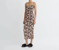 Nanushka - Alexa Mesh Jersey Midi Dress