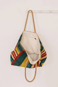 Will & Atlas - Women's Carmen Striped Tote Shoulder Bag