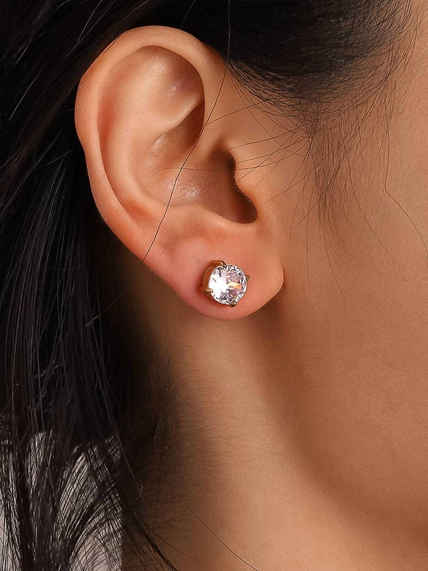Flanerie By Maiq - The Camille Flat Back Earrings