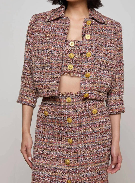 L'Agence - Jia Tweed Jacket