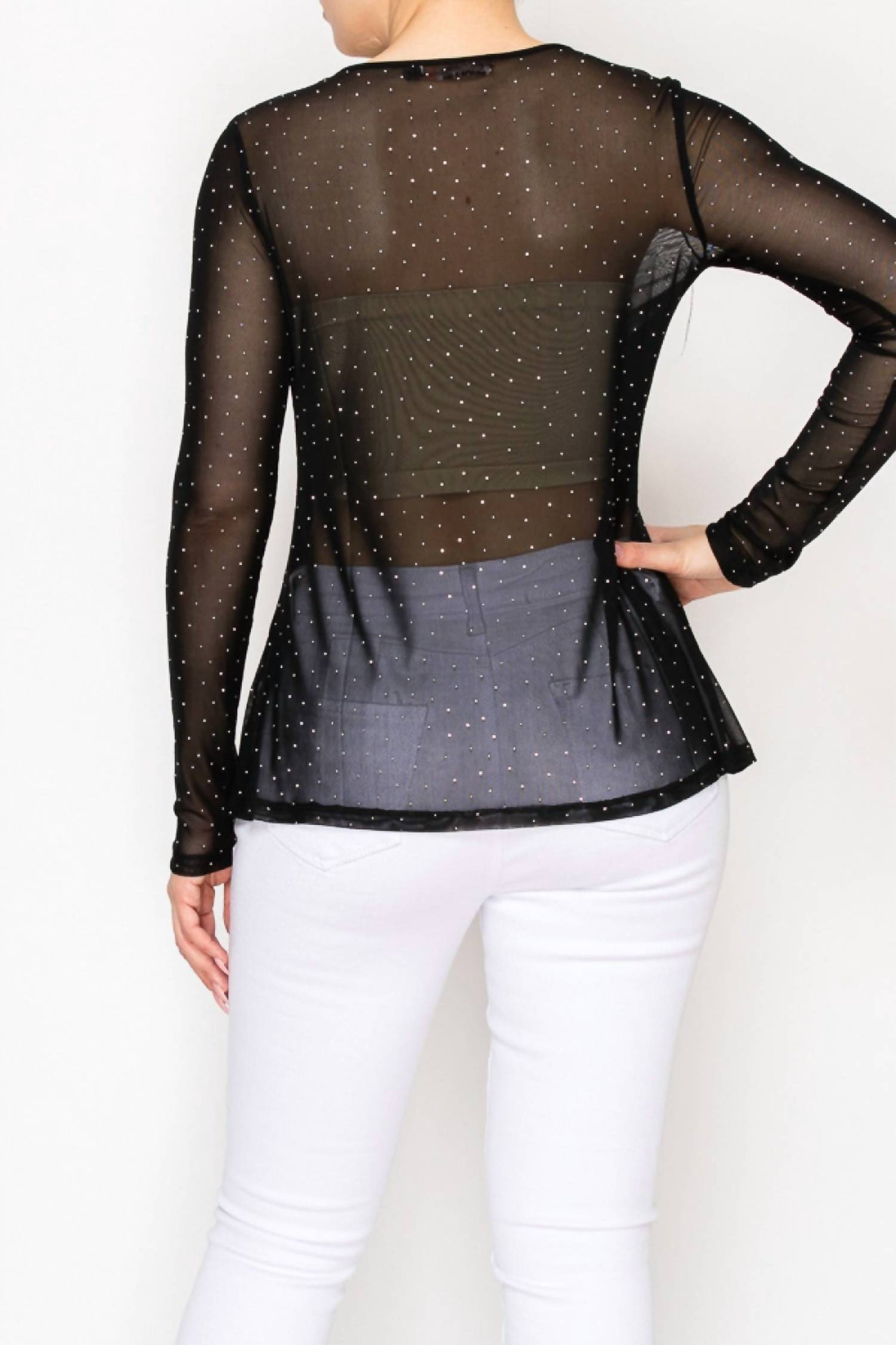 Origami - Oh My Mesh Top