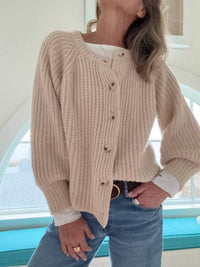 Pink Pineapple - Fisherman Crew Cardigan
