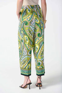 Joseph Ribkoff - Women's Crop Print Pant