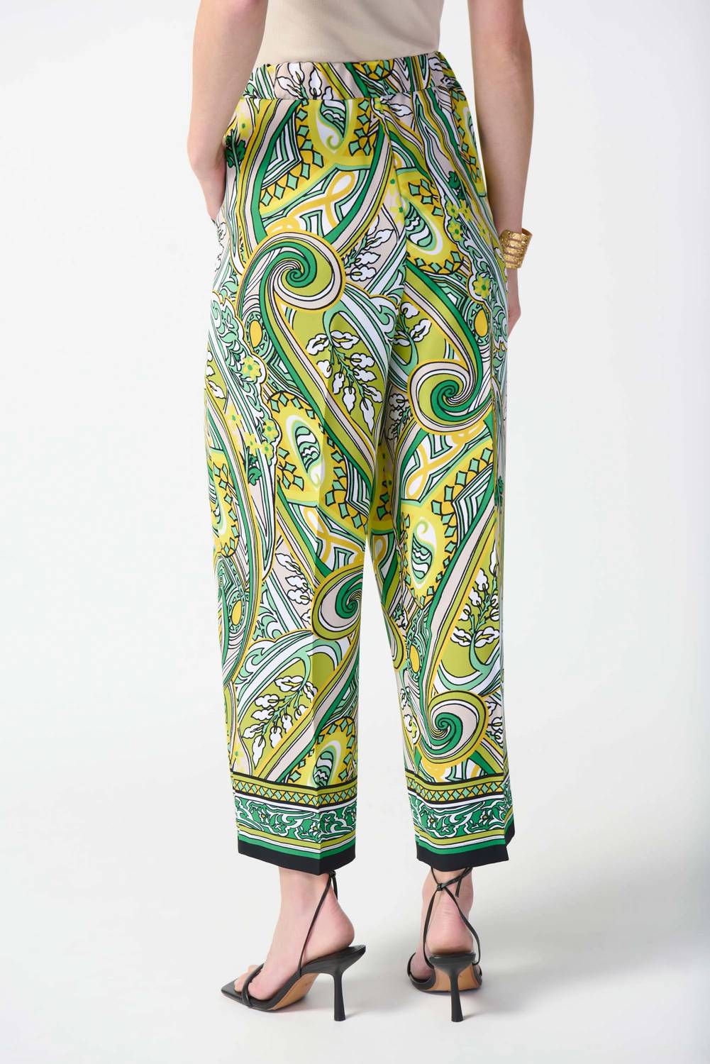 Joseph Ribkoff - Women's Crop Print Pant