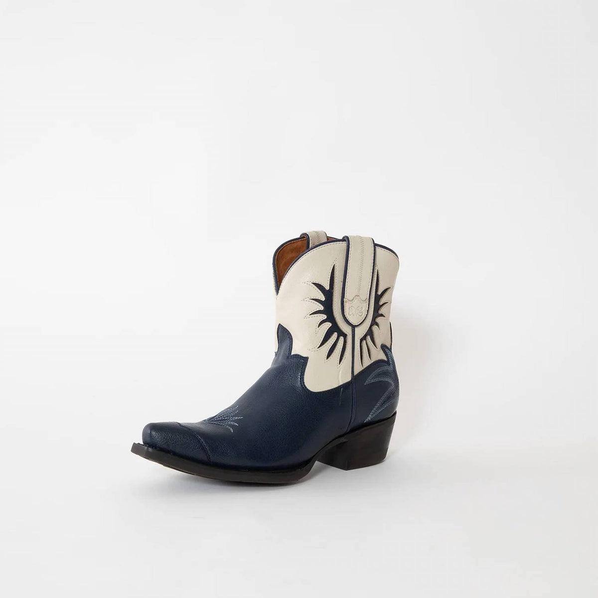 Desert Bloom - Women's Prickly Pear Sapphire Lace Boots