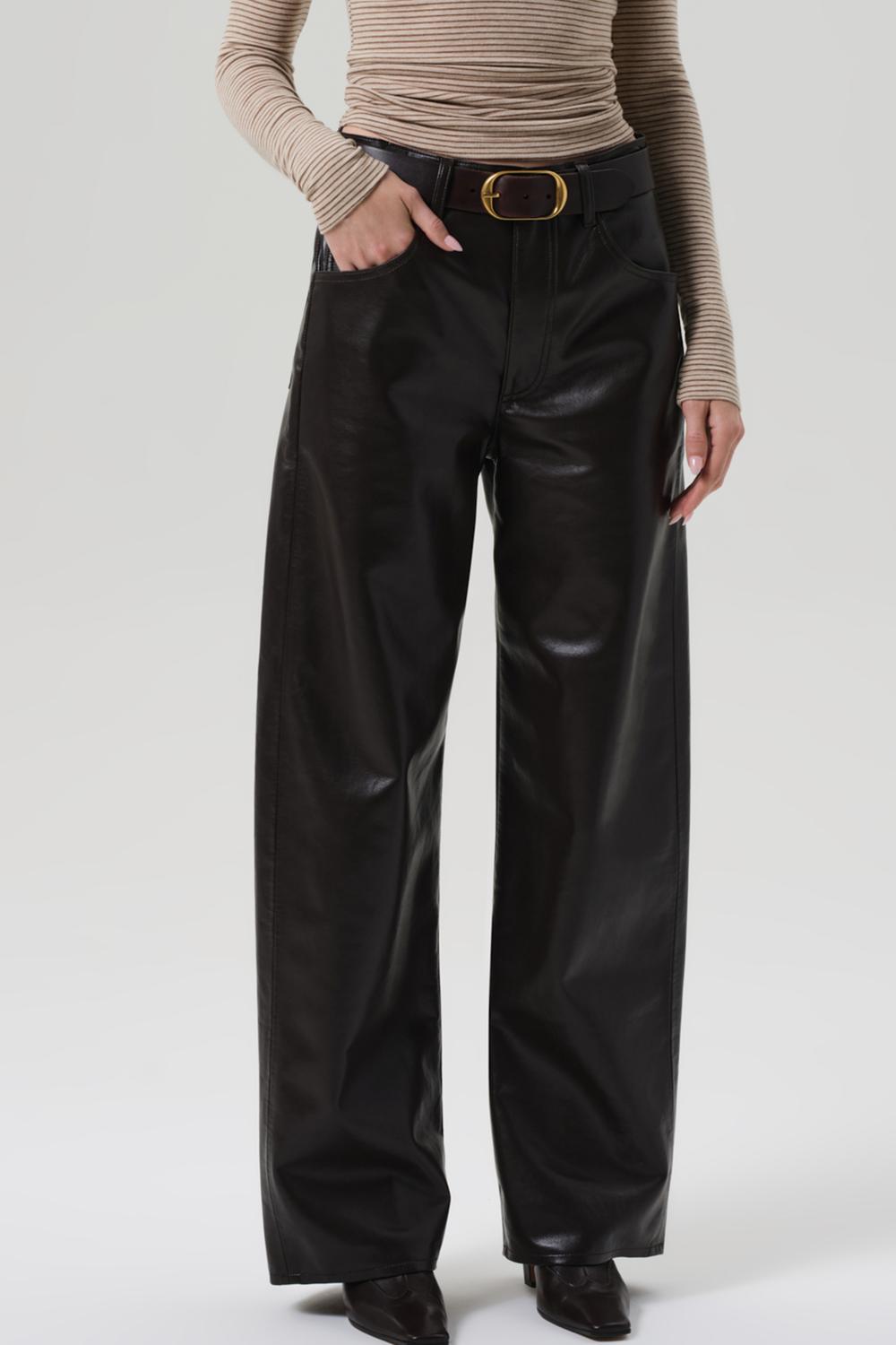 Citizens Of Humanity - Ayla Baggy Recycled Leather Pants