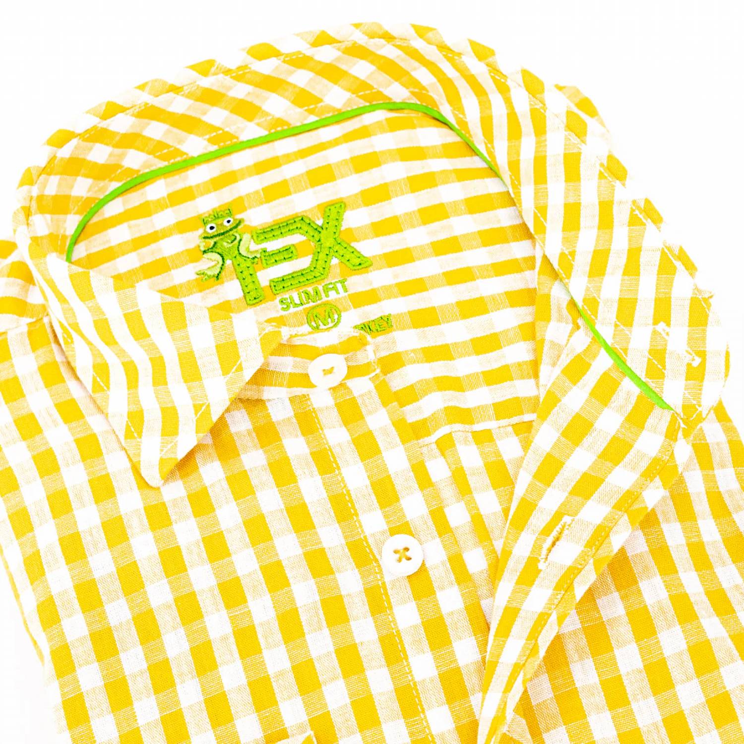 Eight X - Men's Harvard Yard Frog Linen Shirt