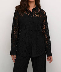 Kaffe - Kanelly Lace Collared Shirt