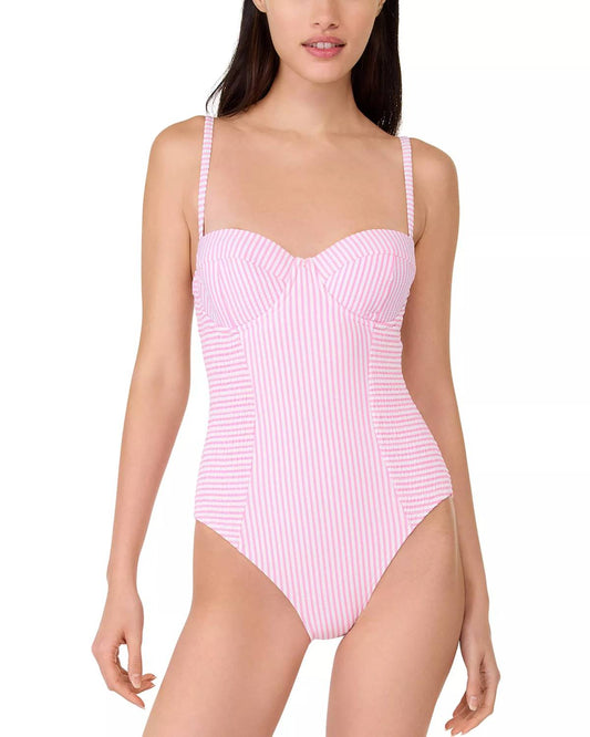 Kate Spade - Smocked One-piece Swimsuit