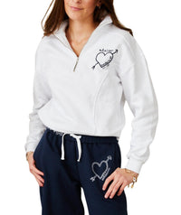 Theme - Girls Crosby Half Zip Atelier Sweatshirt