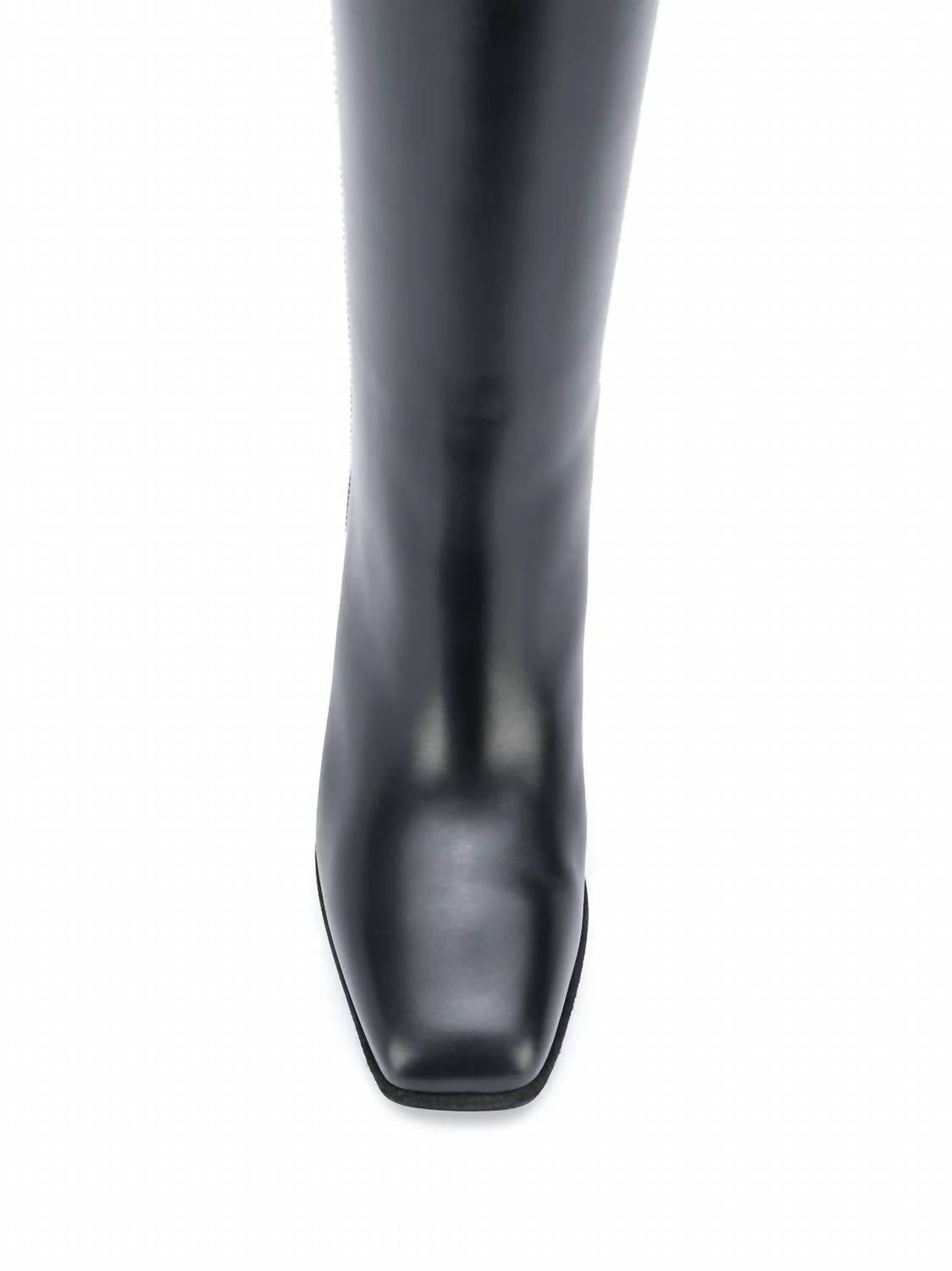 Salvatore Ferragamo Women's Gancini Knee-high Boot in black - women's shoe - view 4