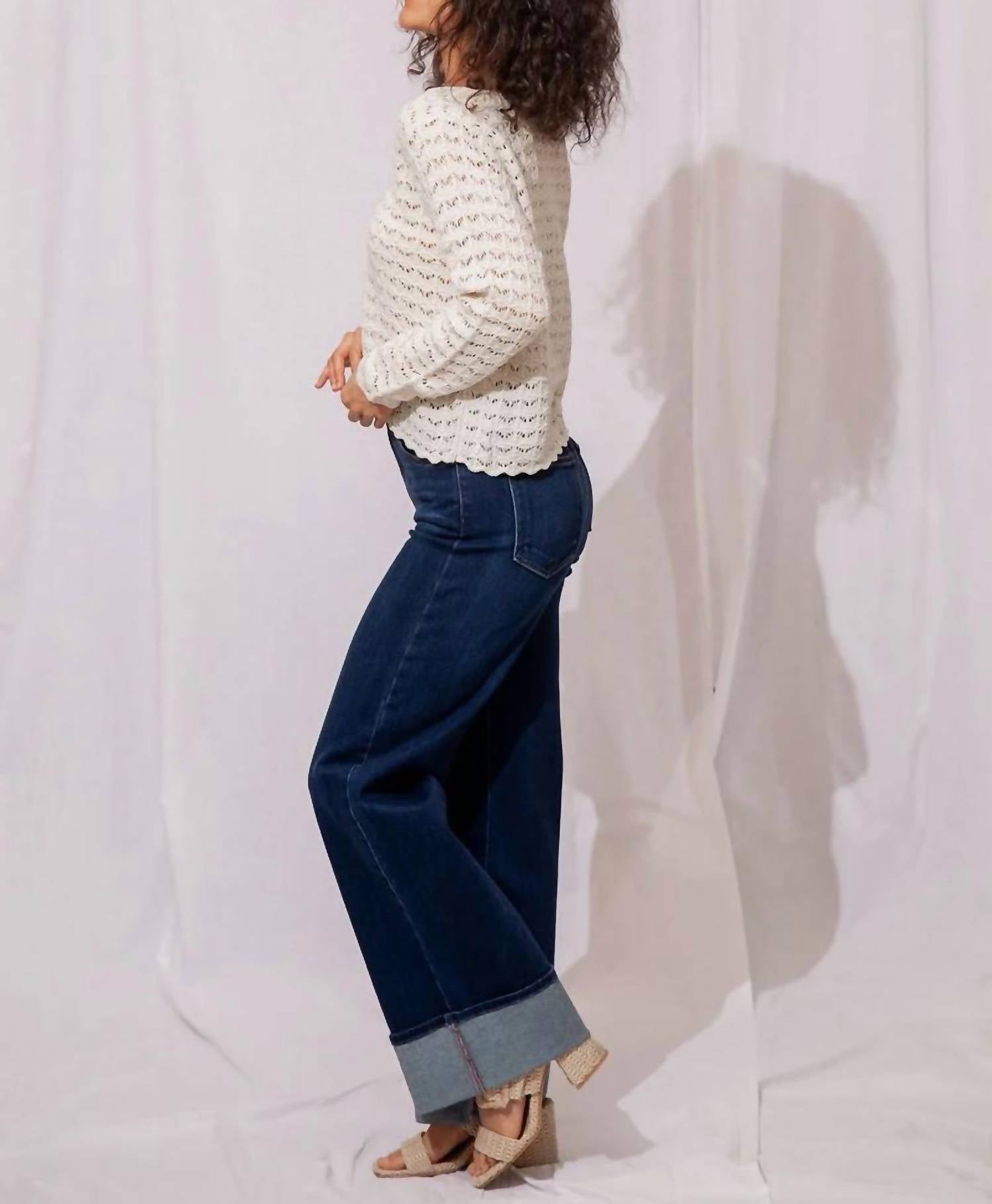 Jbd. - Cuffed Palazzo Jean