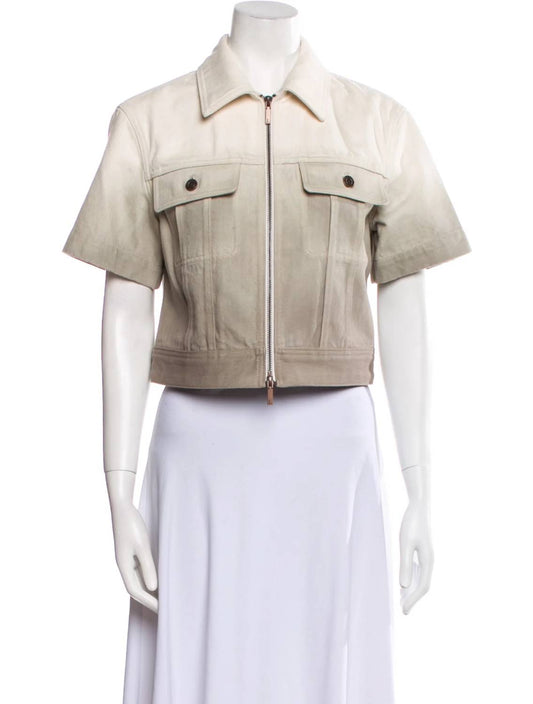 Lafayette 148 - Dip Dye Denim Jacket