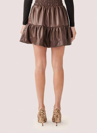 Thml - Tiered Leather Skirt