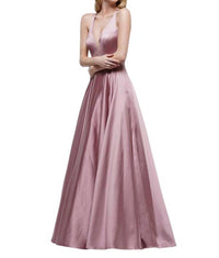 Colors Dress - Satin Long Prom Dress