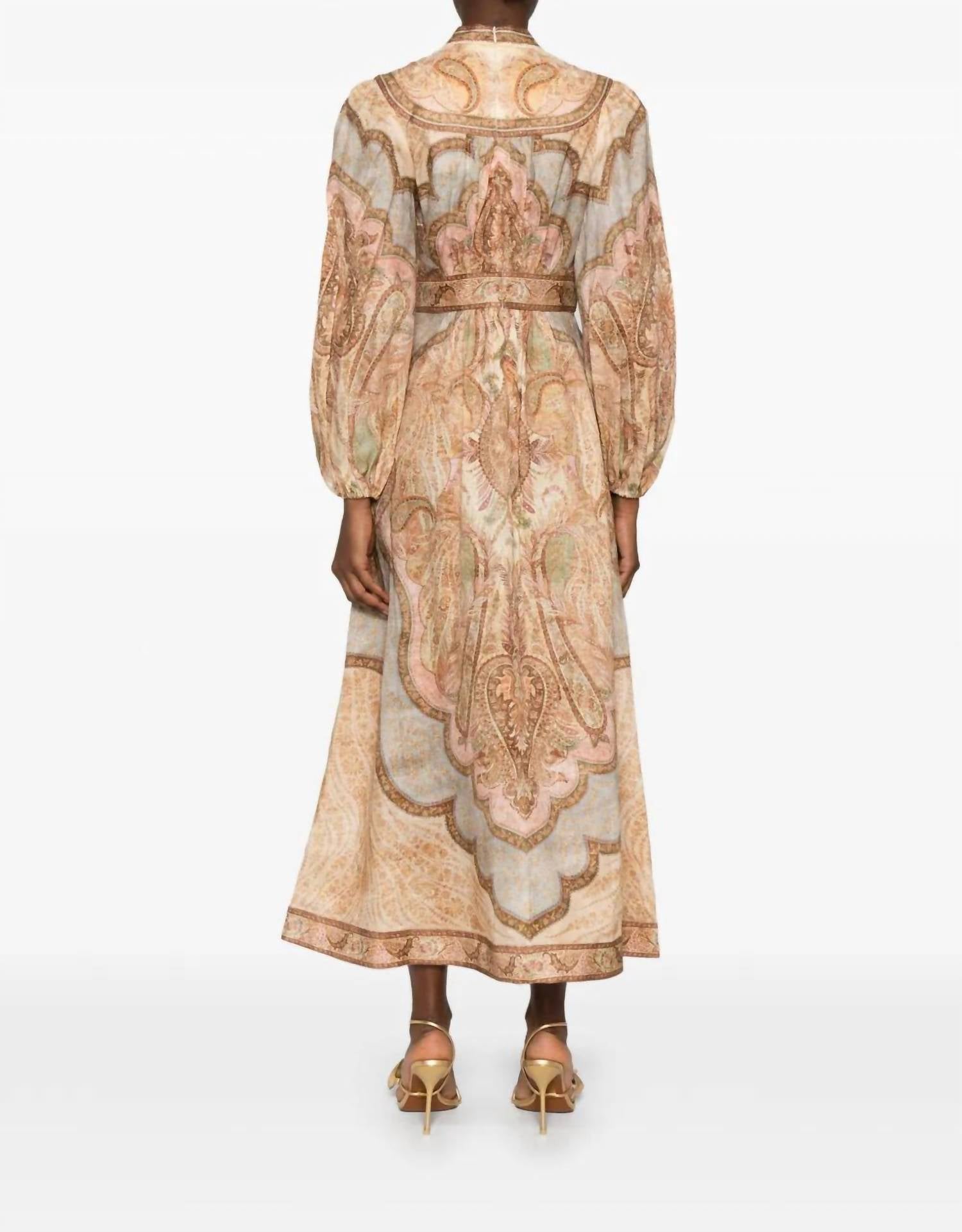 Zimmermann - Wanderlust Plunge Midi Dress