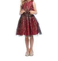 Sweet Kids - Splatter Paint Special Occasion Dress