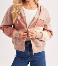 Bluivy - Adeline Patchwork Hoodie