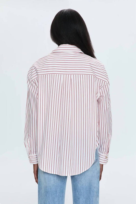 Pistola - Samantha Oversized Stripe Button Up Shirt
