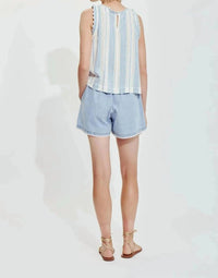 Melissa Nepton - Maui Scallop Frill Tank Top