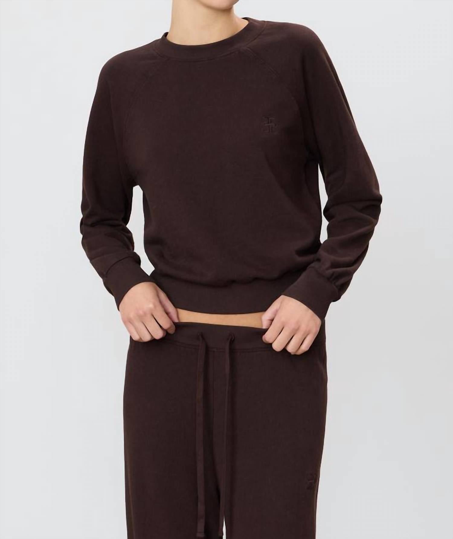Eterne - Shrunken Raglan Sweatshirt