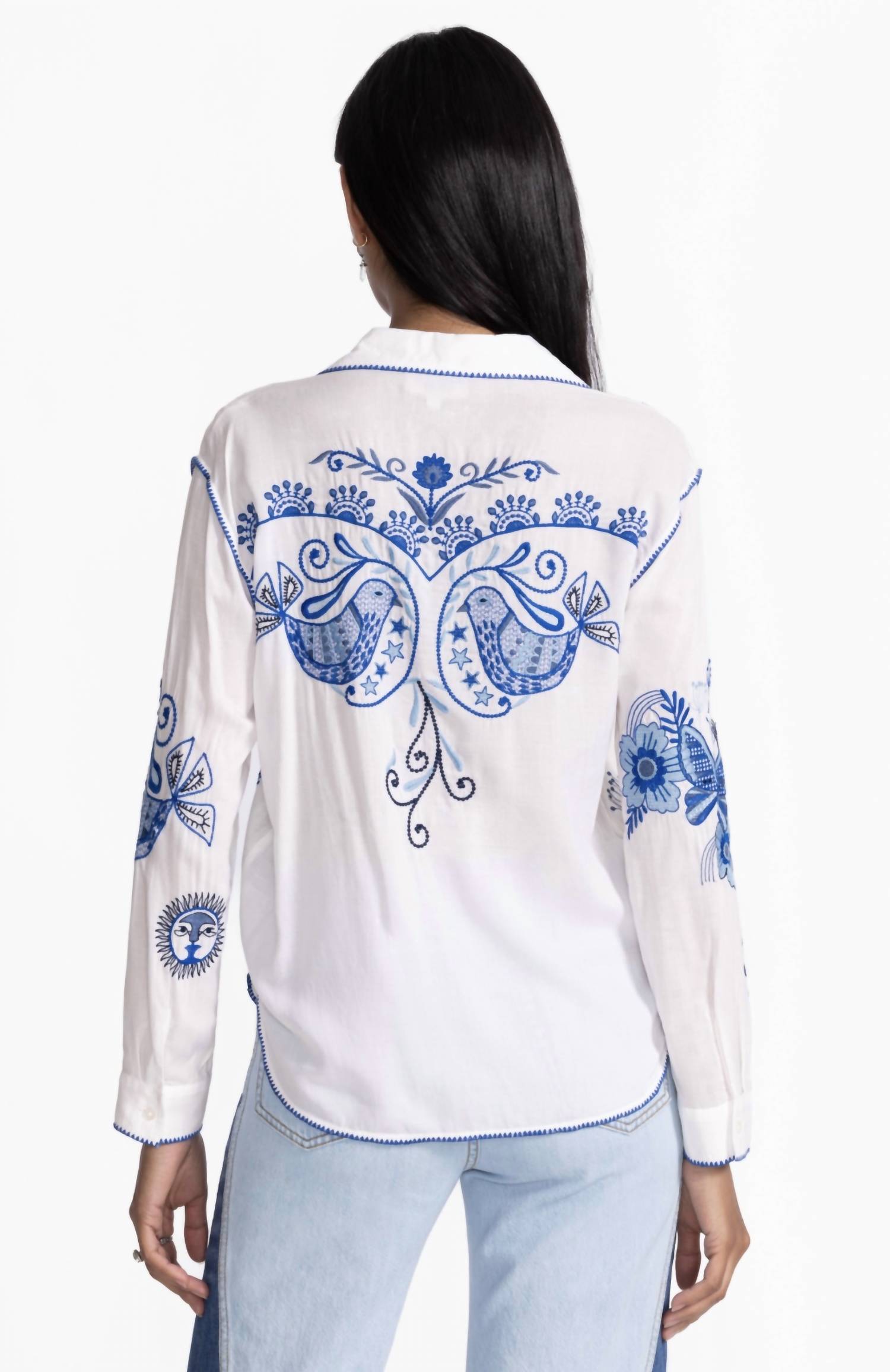 Johnny Was - Pocket relaxed shirt