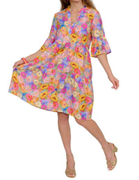 Lior - Melany Flower Flowy Dress