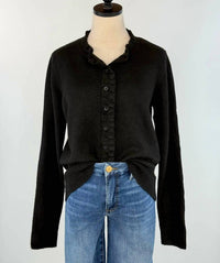 Entro - Women's Midnight Ruffle Cardigan