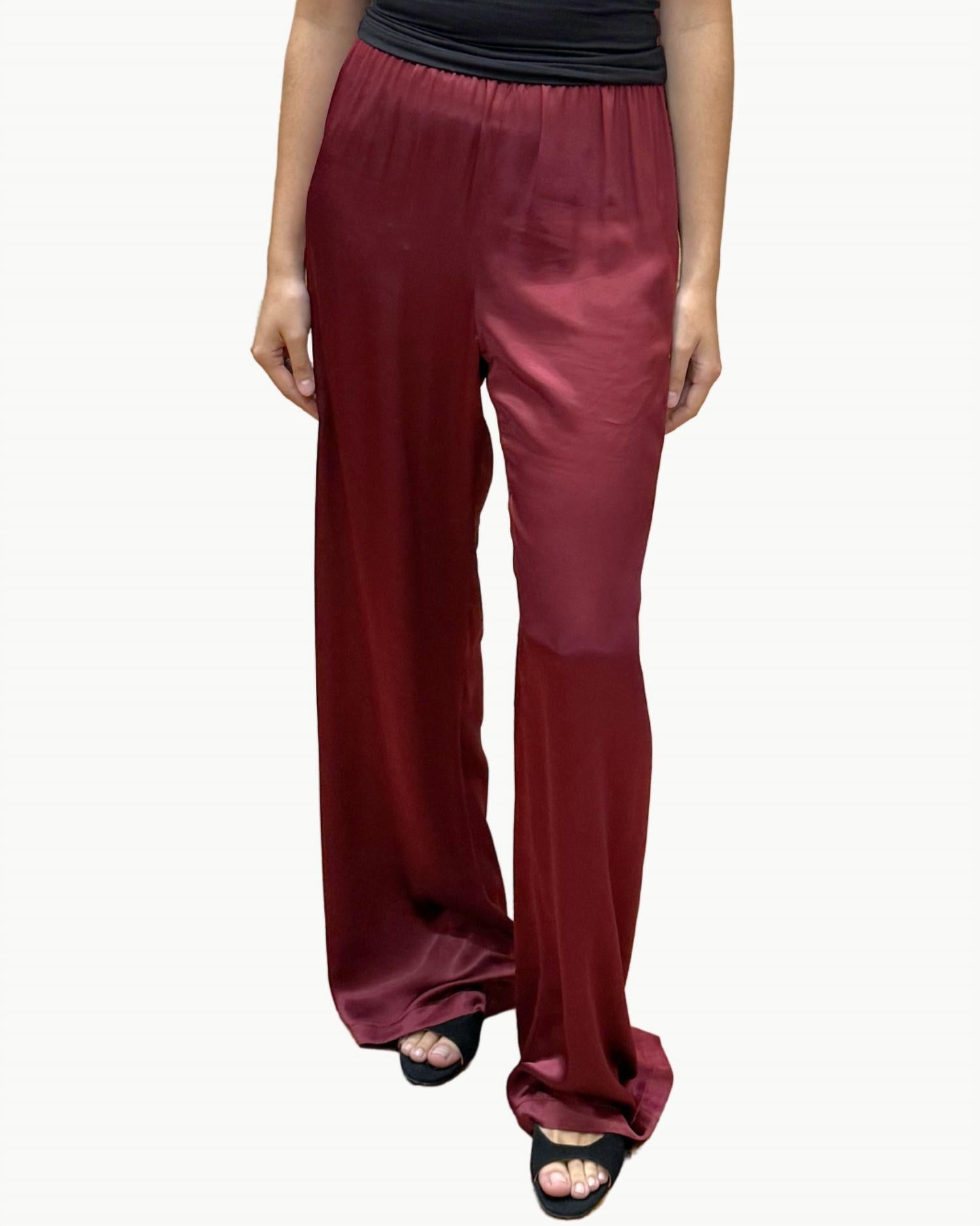 Enza Costa - Satin Wide Leg Pant