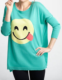 Angel Apparel - All Smiles Emoji Top