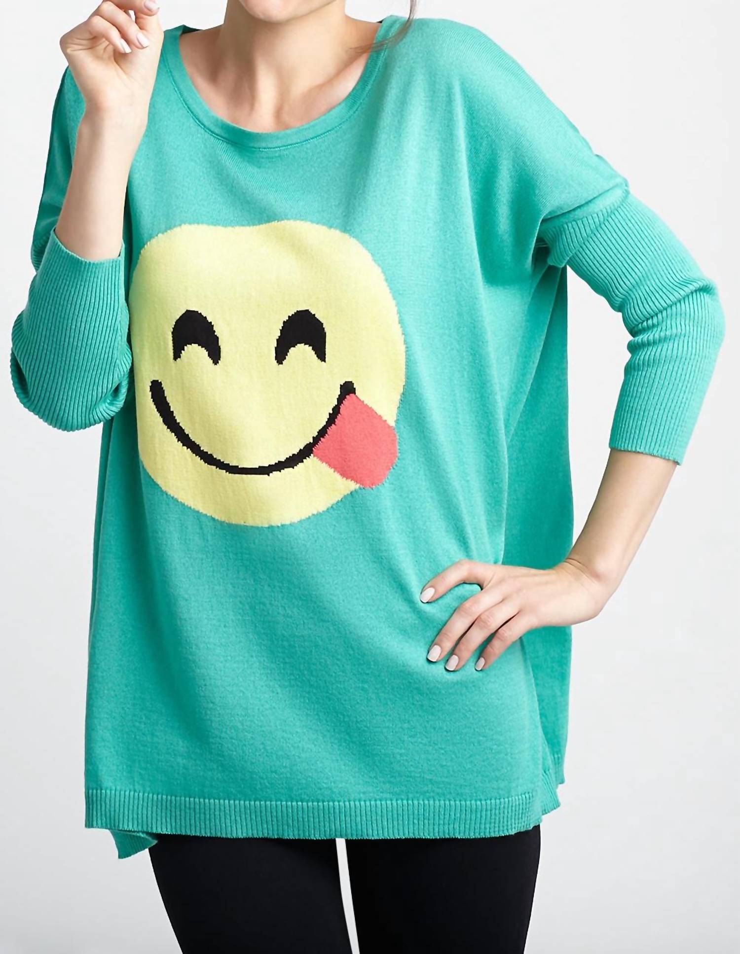 Angel Apparel - All Smiles Emoji Top
