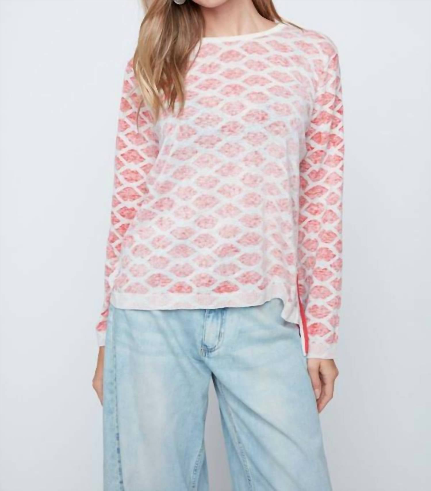 Renuar - Knit Lips Sweater