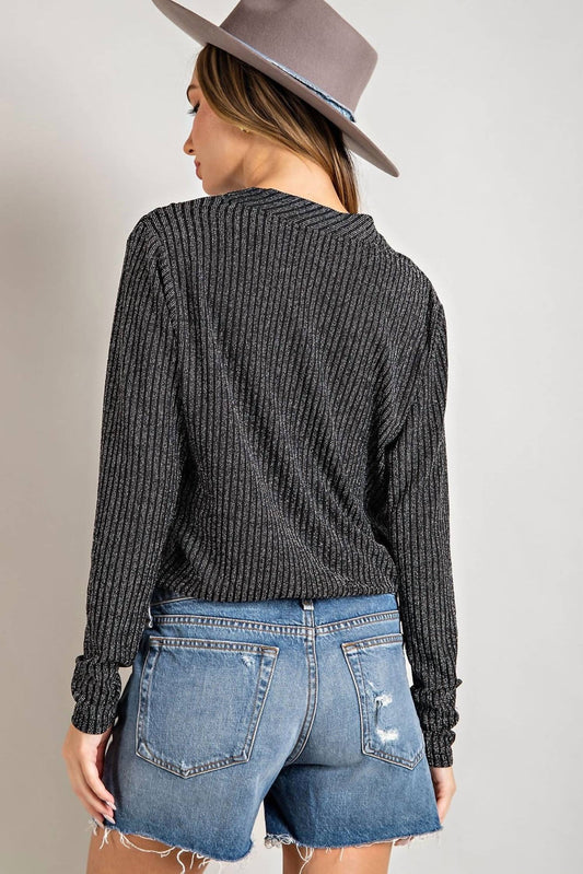 Ee:Some - V-Neck Surplus Bodysuit