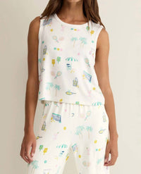 Z Supply - Court Sports Pajama Tank Top