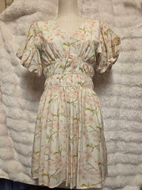En Saison - Women's Puff Sleeve Mini Dress