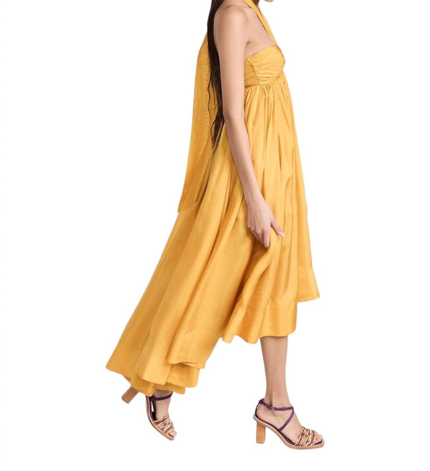 Zimmermann - Devi Halter Maxi Dress
