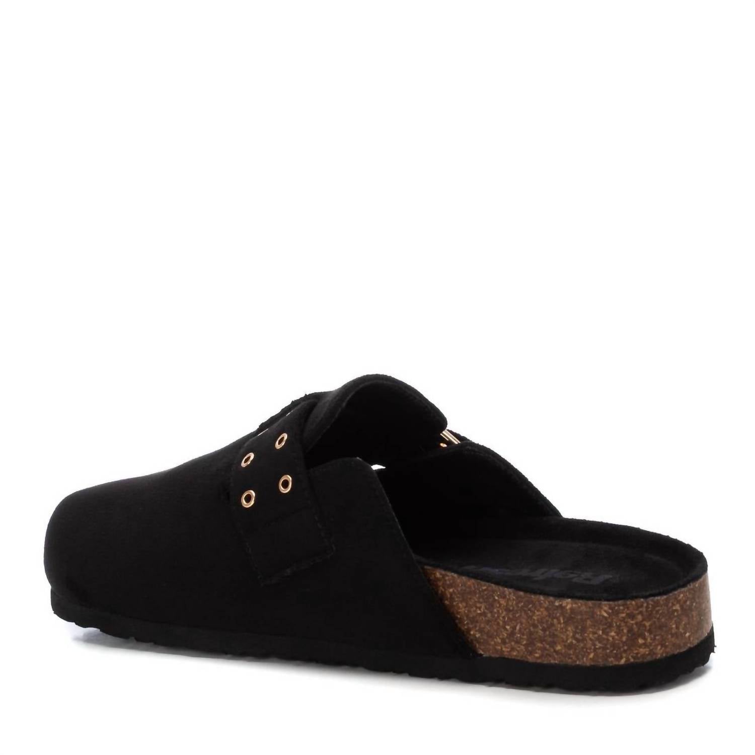 Xti Women's Detached Clogs in black - women's shoe - alternate view