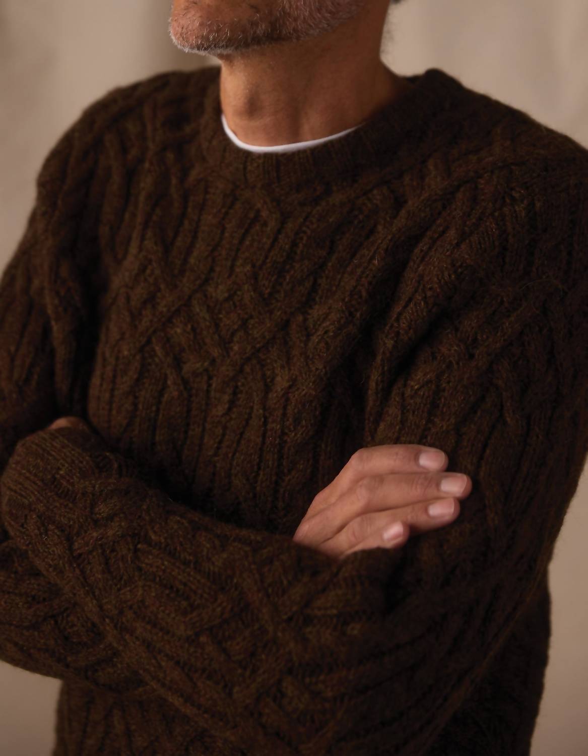 The Normal Brand - Trellis Cable Pullover Sweater