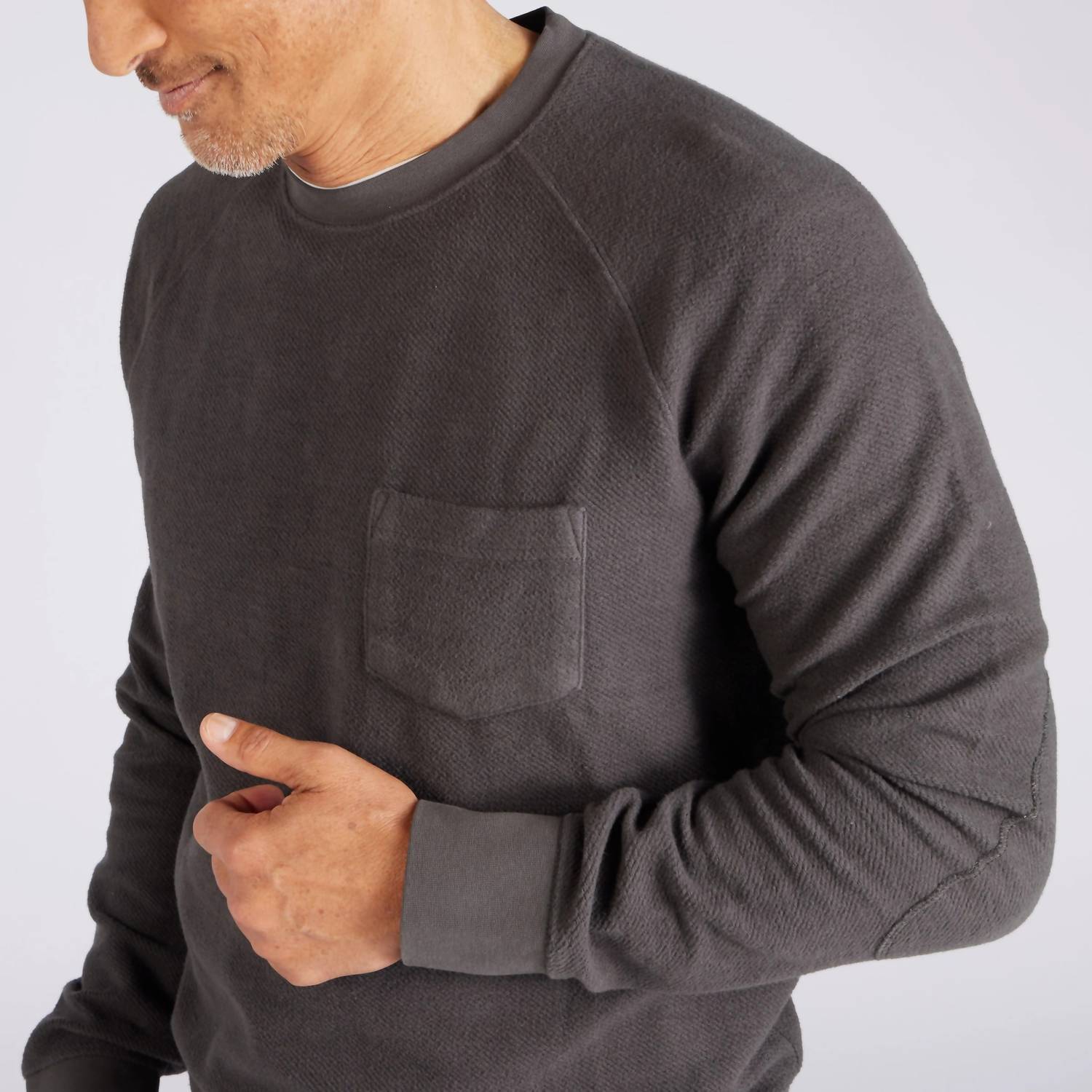 Grayers - Dunlop Reverse Fleece Crew Neck Sweater