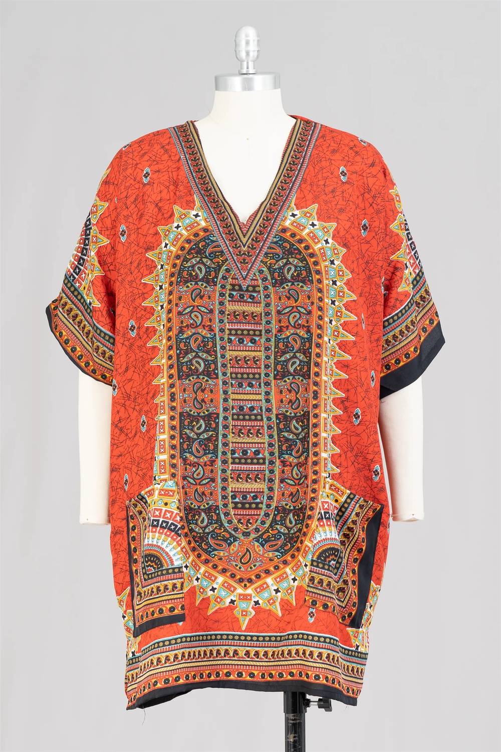 Nf - Women's Two-pocket Print Kaftan Tunic