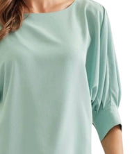 Entro - Chic Boat Neck Top