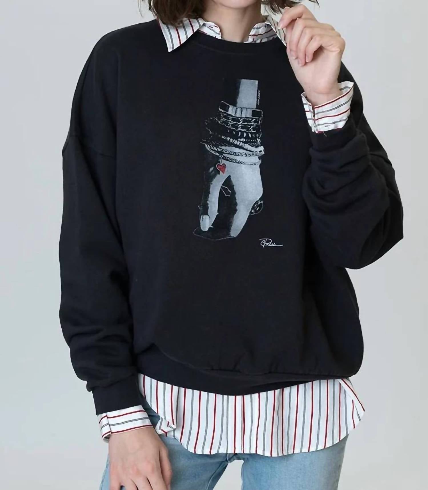 Cpress Studio - Arm Candy Cozy Sweatshirt