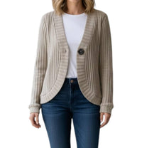 Doe And Rae - Long Sleeve One Button Cardigan