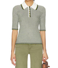 Veronica Beard - Soza Polo Top
