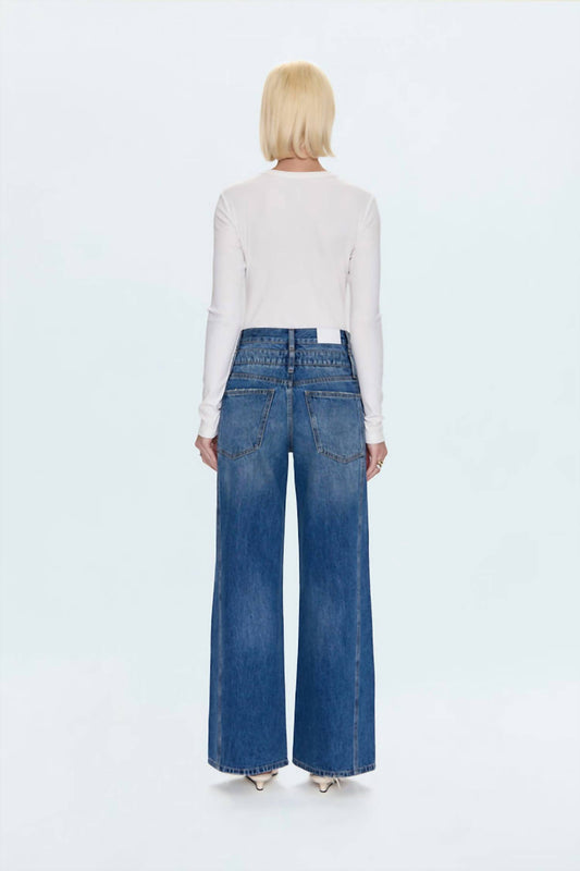 Pistola - Caleb High Rise Stacked Waist Jeans