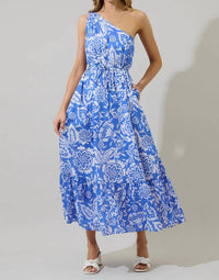 Sugarlips - Bonnie One Sleeve Maxi Dress