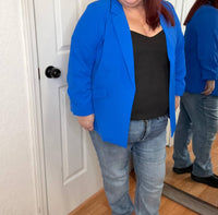 Skies Are Blue - Elexa Layering Blazer