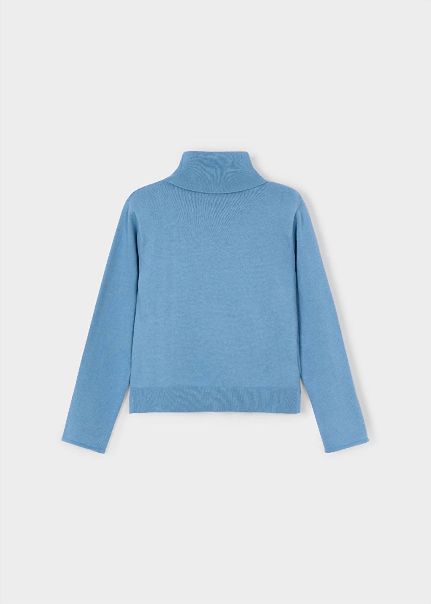 Mayoral - Girl's Long Sleeve Knitted Turtleneck Sweater