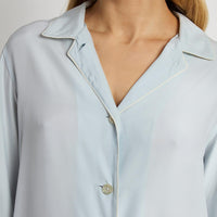 The Sleep Code - Women's Washable Silk Long Pj Set
